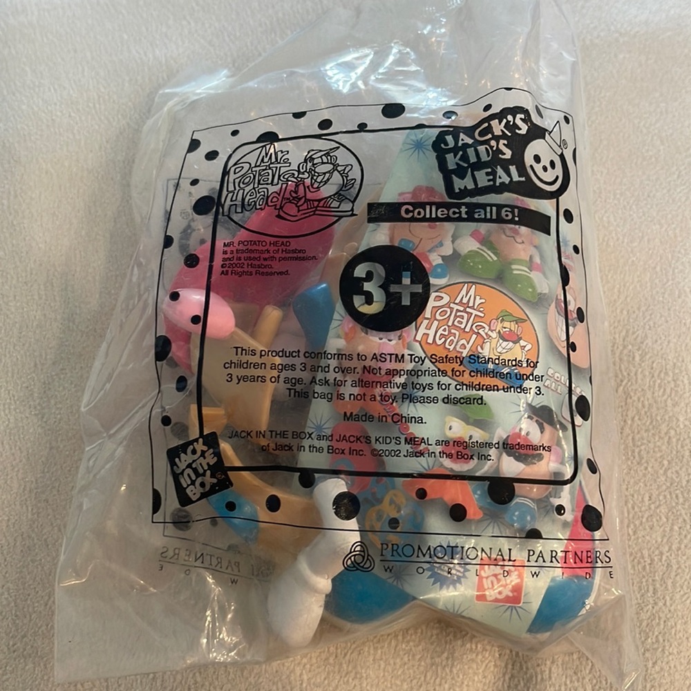 Vintage Jack In The Box Mr. Potato Head Toy - Toys & Collectible